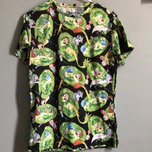rick & morty tee